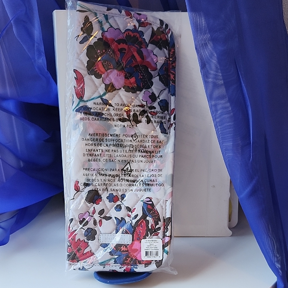 Vera Bradley Vineyard Floral Curling & Flat Iron Cover